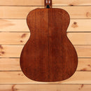 Martin 00-18 Custom Shop acoustic guitar aging toner finish with center seam detail