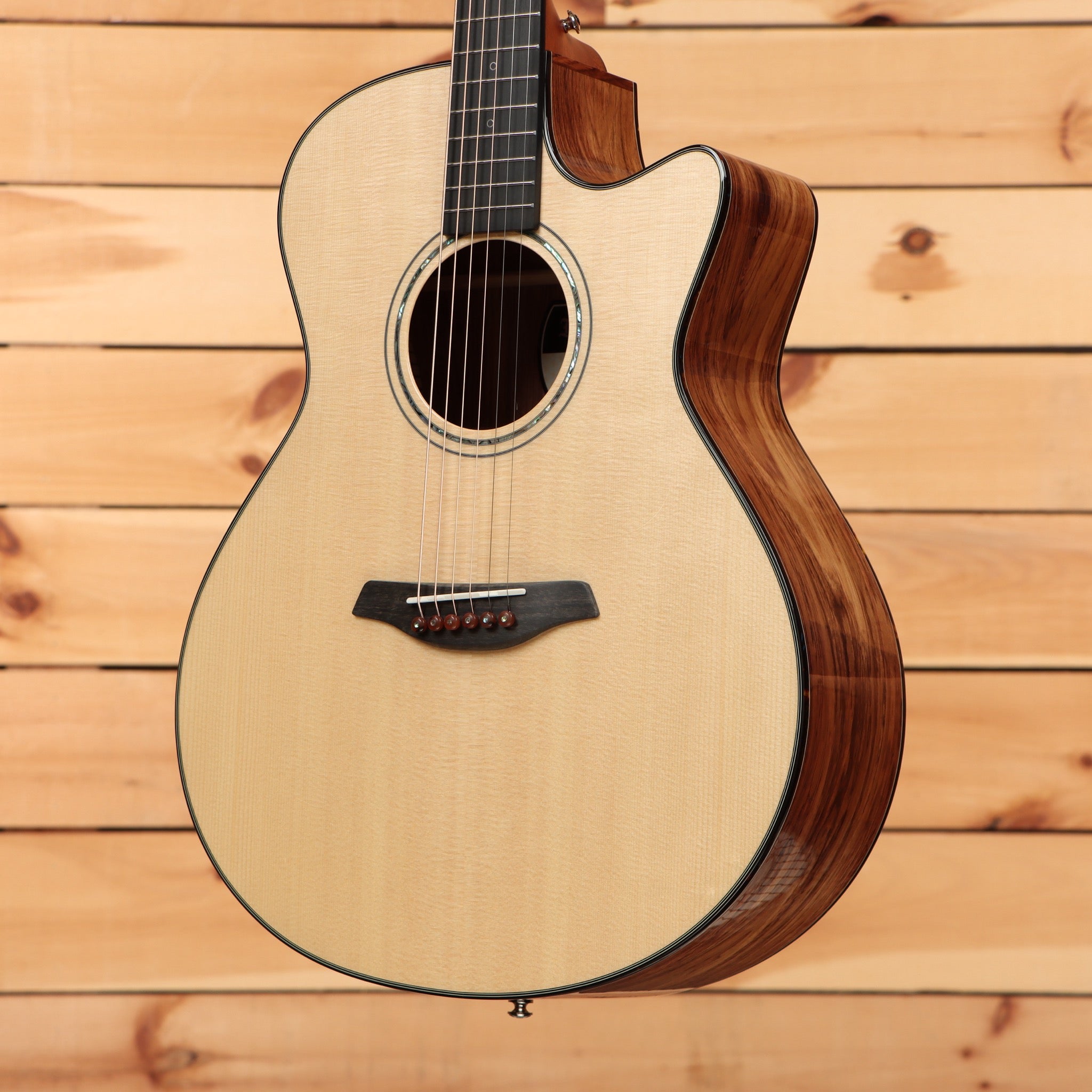 Furch Yellow GCSXa exotic acoustic guitar natural finish with venetian cutaway