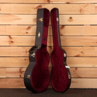 Pre-owned Taylor 12-Fret acoustic guitar natural finish with burgundy velvet-lined hard case