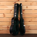 Pre-owned Martin OM21 concert acoustic guitar natural finish with aging toner and green velvet case