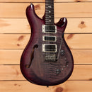 Paul Reed Smith S2 Special semi-hollow electric guitar faded gray black purple burst pre-owned with humbucker pickups