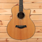 Taylor Baritone 8-String acoustic guitar natural finish with cutaway body and rosewood fretboard
