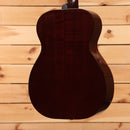 Pre-owned Huss and Dalton Tomm dreadnought acoustic guitar natural finish with dark mahogany back