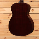 Pre-owned Huss and Dalton Tomm dreadnought acoustic guitar natural finish with dark mahogany back