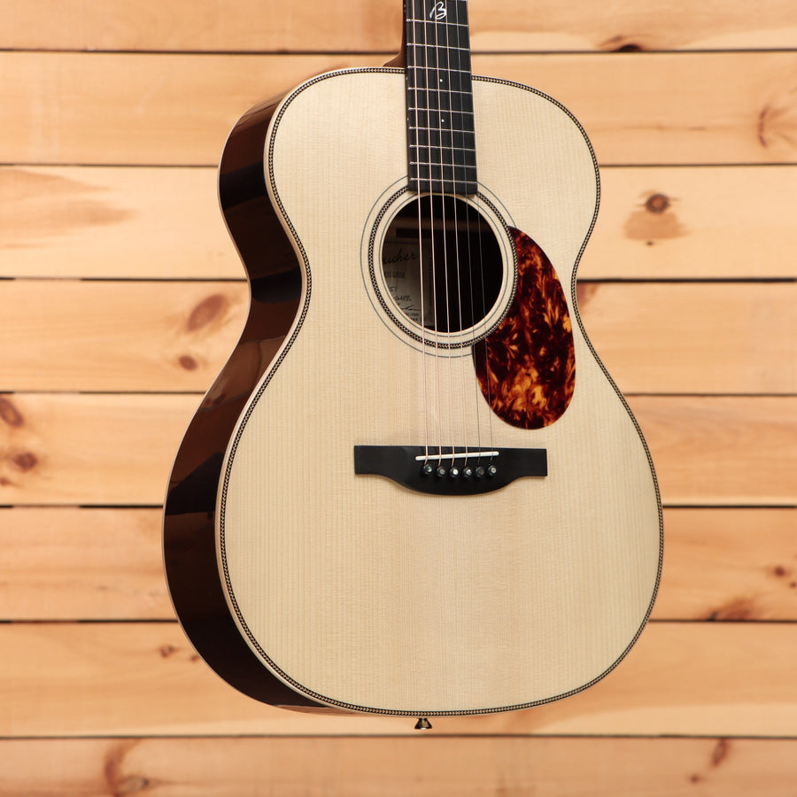 Boucher BG151 acoustic guitar natural finish with tortoiseshell pickguard
