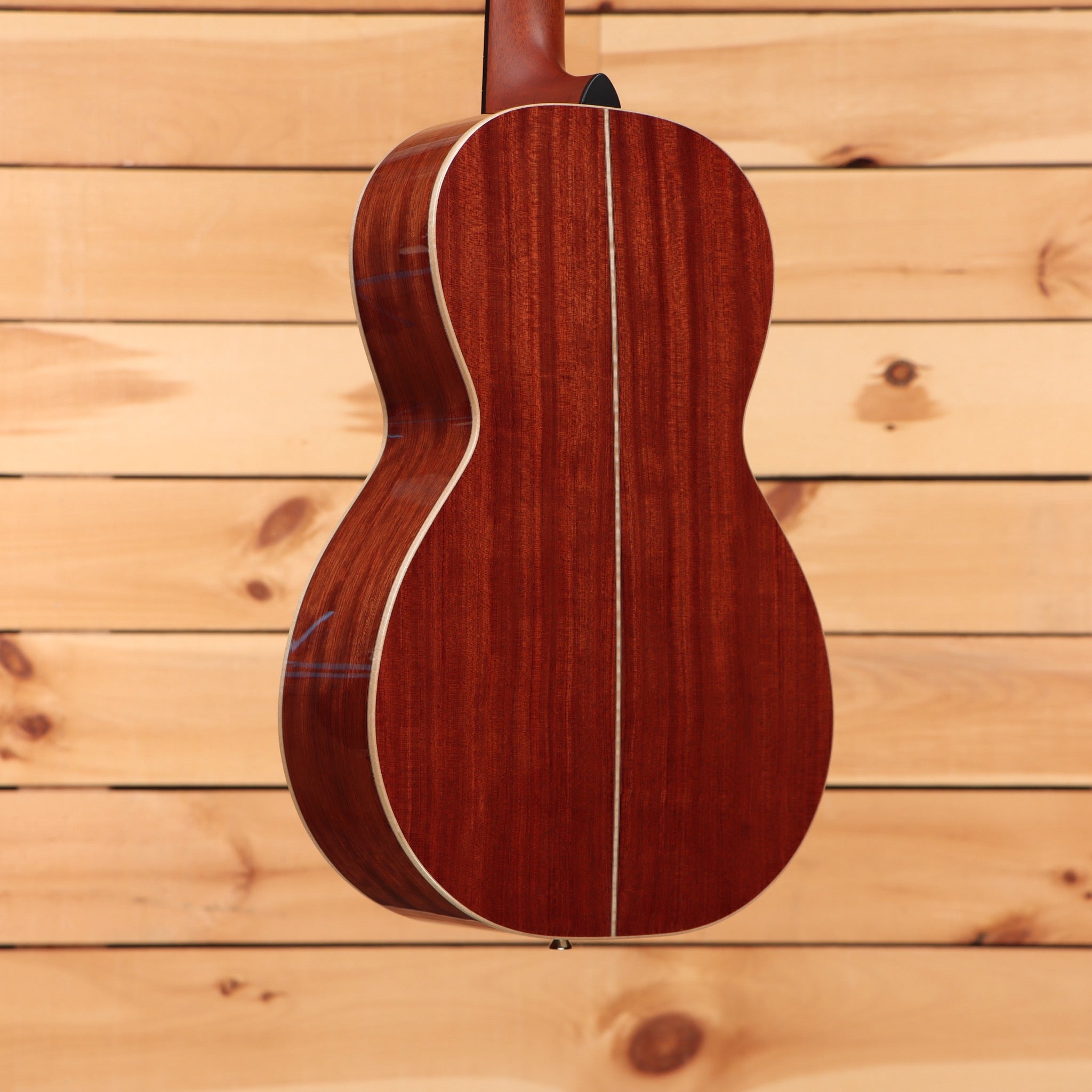 Boucher HG24 classical acoustic guitar natural finish with white binding detail