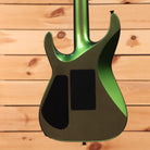 Jackson Righteous Run Custom Soloist electric guitar Purple to Green Shift finish with rear cavity covers