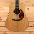 Boucher SG52V dreadnought acoustic guitar natural finish with tortoiseshell pickguard