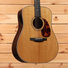 Boucher SG52V dreadnought acoustic guitar natural finish with tortoiseshell pickguard