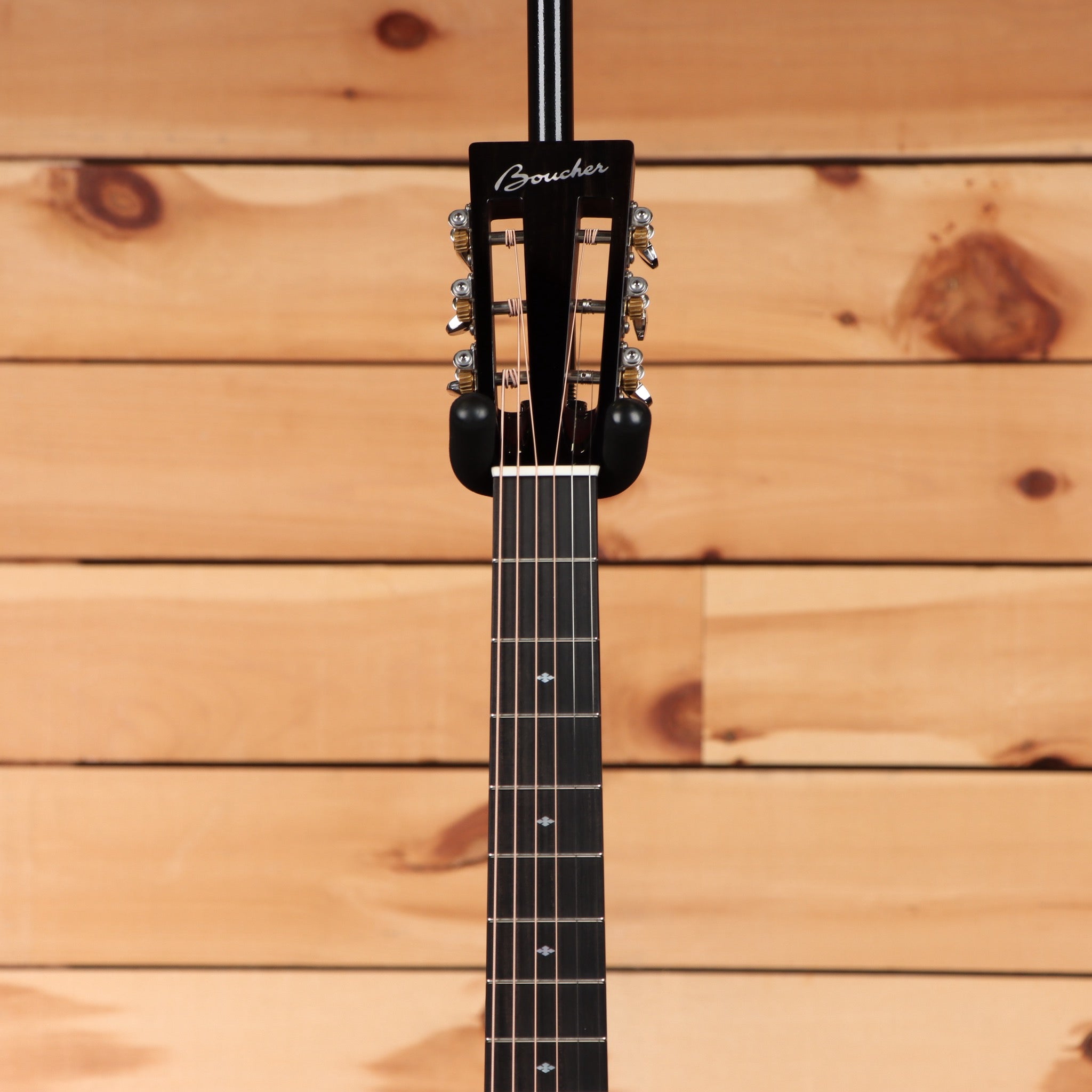 Boucher HG56M natural classical guitar with maple neck and slotted headstock