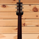 Huss & Dalton Tom acoustic guitar natural finish pre-owned with chrome tuning pegs