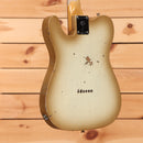Fender Custom Shop 72 Thinline Telecaster Relic electric guitar Antigua finish with heavy aging and paint checking