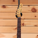 Fender Custom Shop 72 Thinline Telecaster Relic Antigua electric guitar with rosewood fretboard and vintage tuners