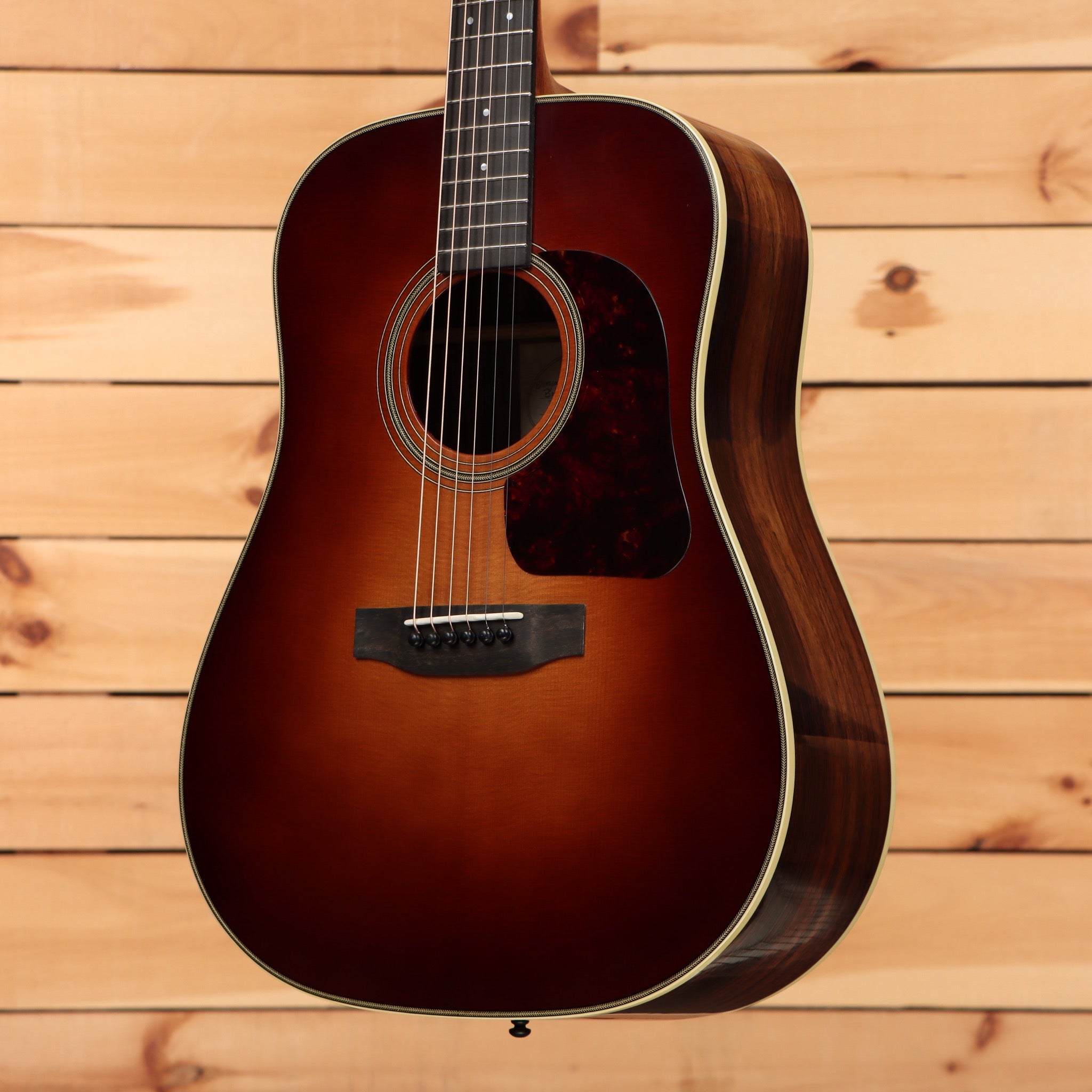 Gallagher Bluegrass Bell dreadnought acoustic guitar Rosewood Sunburst with cream binding