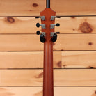 Furch Red Deluxe Gc-LI acoustic guitar Natural mahogany neck rear headstock view with chrome tuners