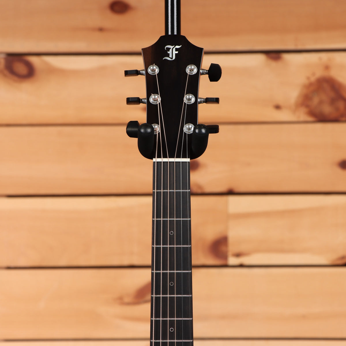 Furch Yellow Gc-SR acoustic guitar Natural with ebony fretboard and black headstock with chrome tuners