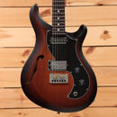 PRS S2 Vela Semi-Hollow electric guitar McCarty Burst finish with dual humbuckers and f-hole