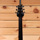 Paul Reed Smith S2 Vela Semi-Hollow McCarty Burst electric guitar rear headstock view with chrome tuners black neck