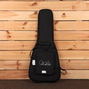 Paul Reed Smith S2 Vela Semi-Hollow guitar gig bag black padded case with PRS signature logo and accessory pocket