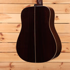 Boucher SG1252BE dreadnought acoustic guitar sunburst finish with white binding