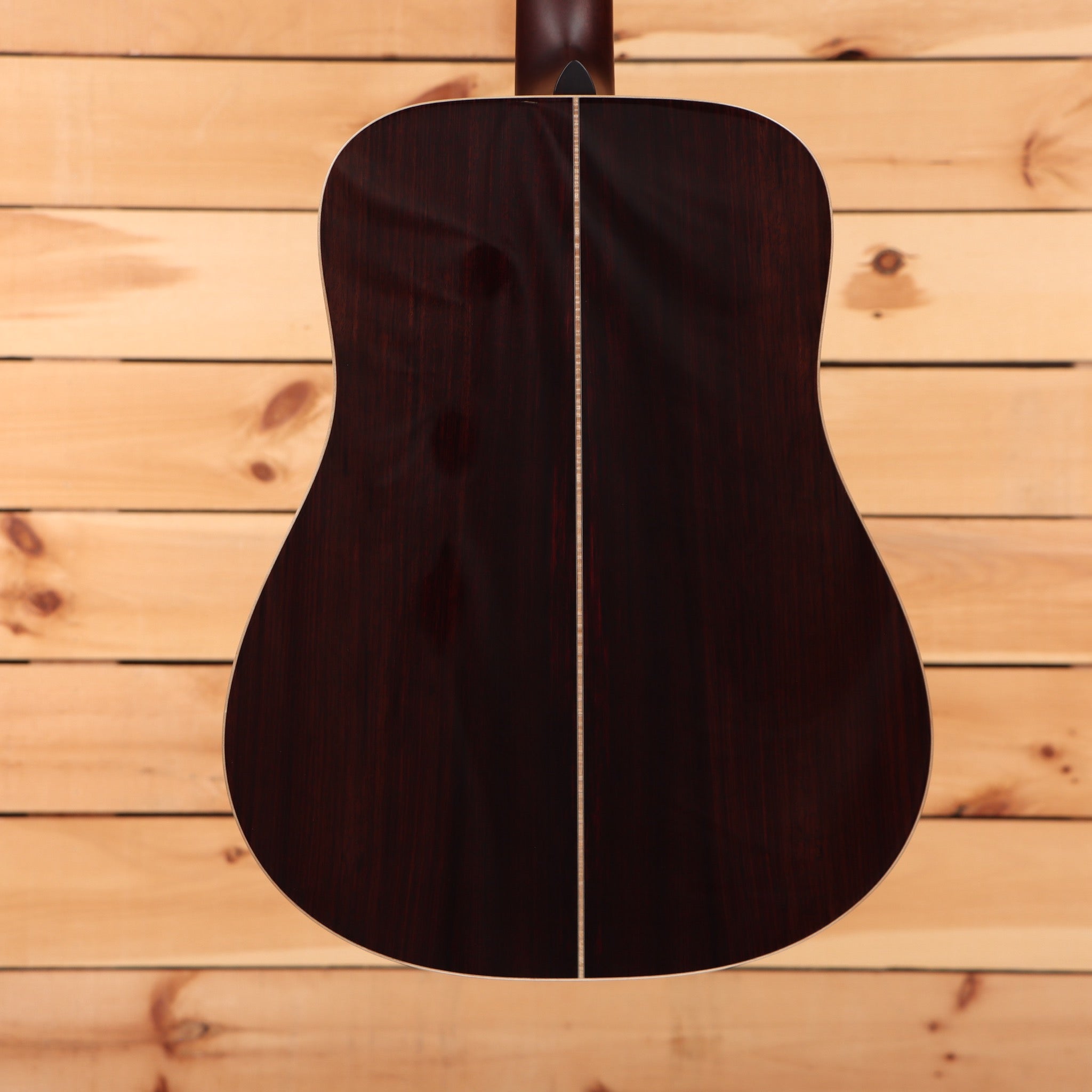 Boucher SG1252BE dreadnought acoustic guitar sunburst finish with center stripe detail