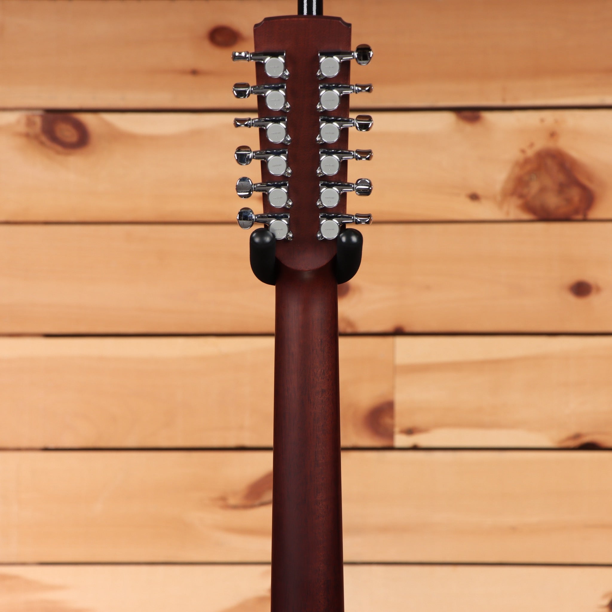 Boucher SG1252BE 12-string acoustic guitar sunburst finish with chrome tuning machines