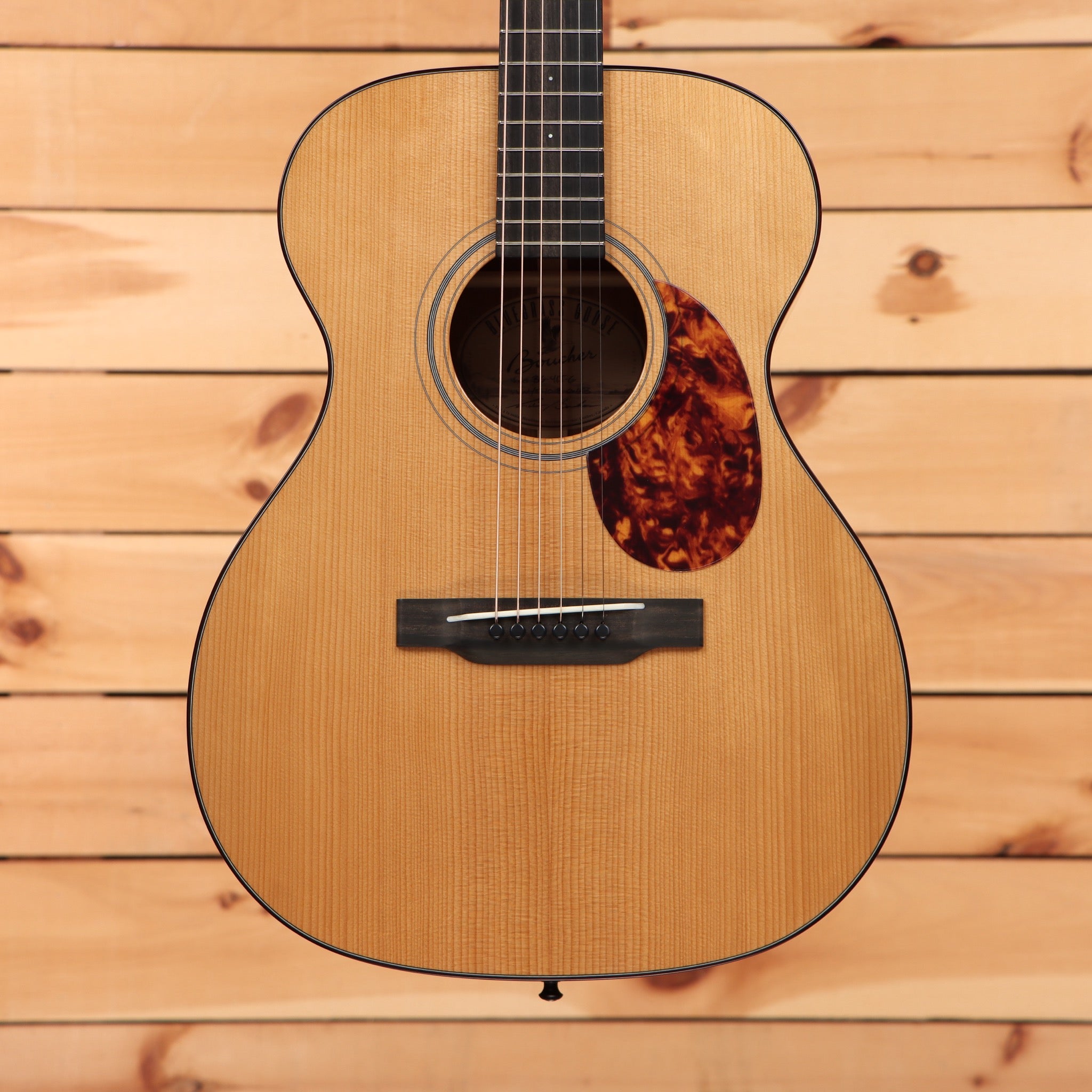 Boucher BG41TG natural acoustic guitar dreadnought with tortoiseshell pickguard