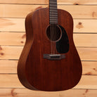 Martin D15M dreadnought acoustic guitar natural finish with rosewood back and sides