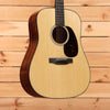 Martin D-18 dreadnought acoustic guitar natural finish with rosewood back and sides