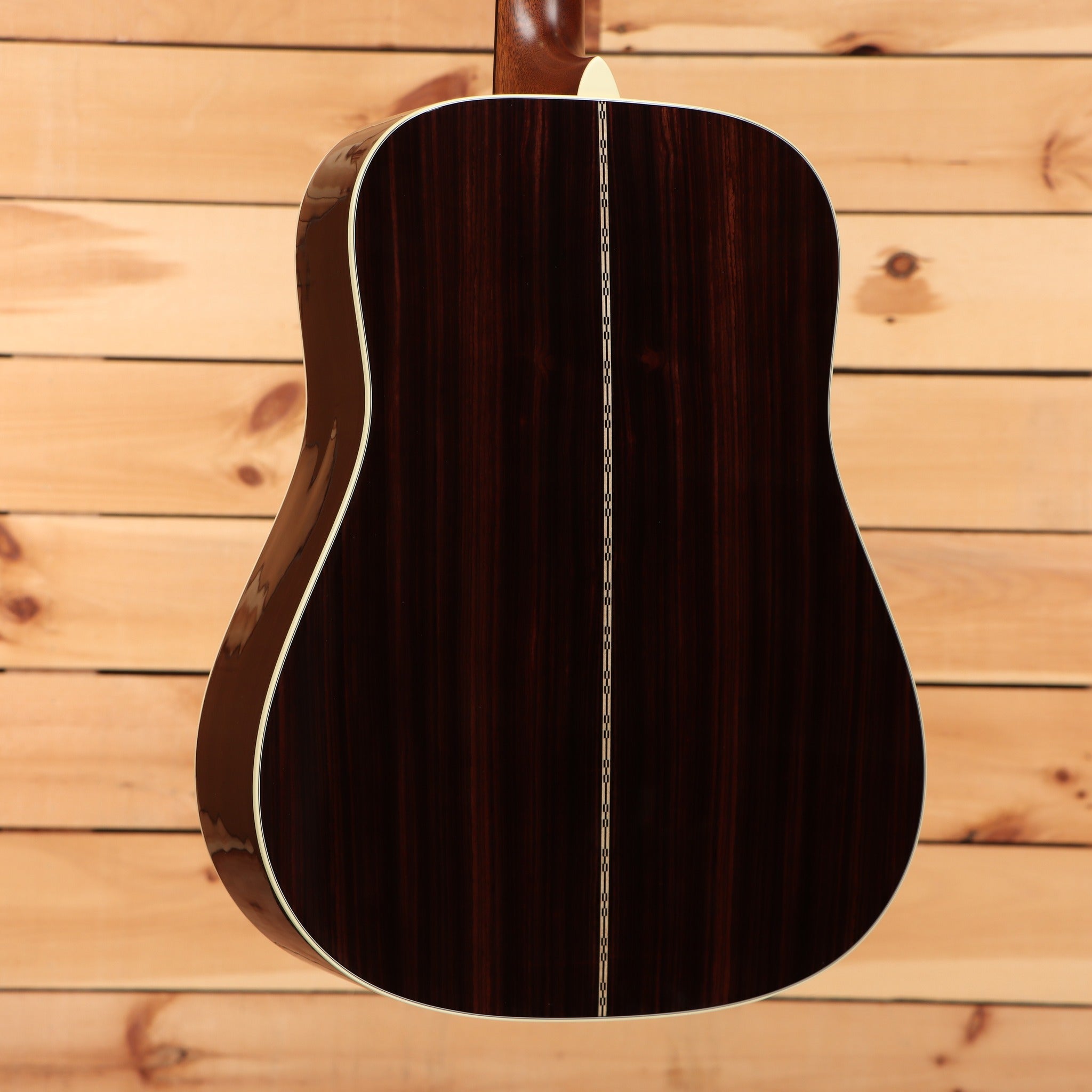 Martin D-28 Aging Toner dreadnought acoustic guitar with rosewood back and decorative center seam inlay binding