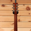 Martin D-28 acoustic dreadnought guitar Aging Toner finish mahogany neck rear headstock view with chrome tuners