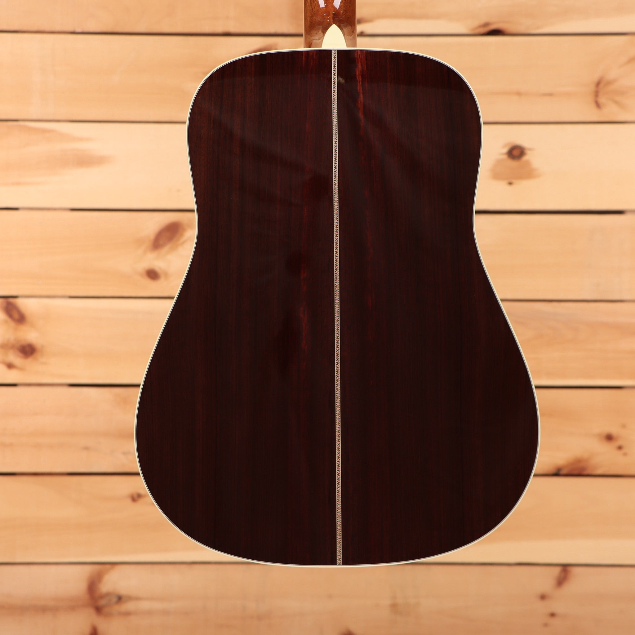 Martin D-42 dreadnought acoustic guitar aging toner finish with white binding