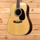 Martin D-42 dreadnought acoustic guitar aging toner finish with tortoiseshell pickguard