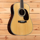Martin D-42 dreadnought acoustic guitar aging toner finish with abalone binding