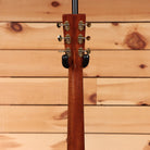Martin OM28 Modern Deluxe acoustic guitar natural finish with ornate slotted headstock tuners