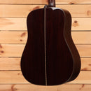Bourgeois Touchstone Signature D dreadnought acoustic guitar natural finish with abalone binding detail