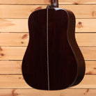 Bourgeois Touchstone Signature D dreadnought acoustic guitar natural finish with abalone binding detail