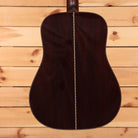 Bourgeois Touchstone Signature D dreadnought acoustic guitar natural finish with abalone inlay binding