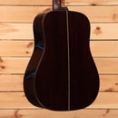 Bourgeois Touchstone Signature D dreadnought acoustic guitar natural finish with abalone binding
