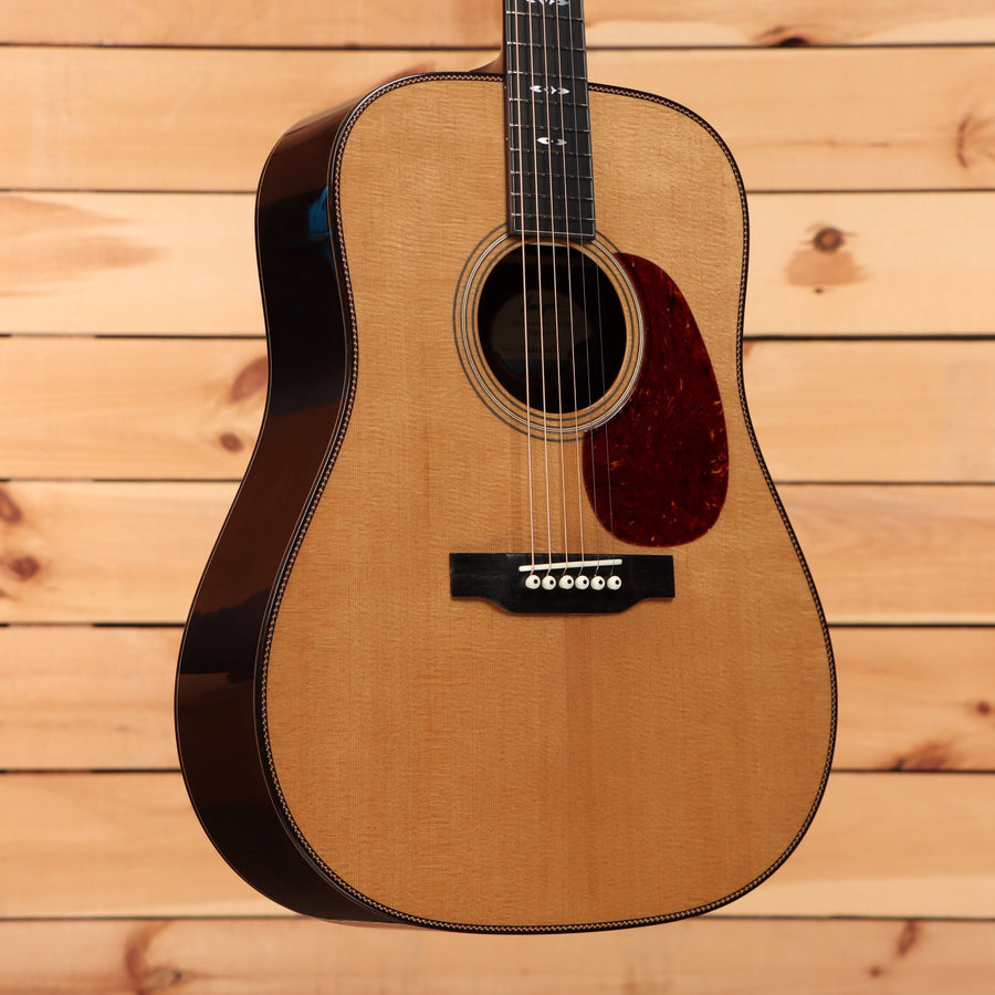 Bourgeois Touchstone Signature D dreadnought acoustic guitar natural finish with tortoiseshell pickguard
