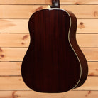 Bourgeois SDSTS dreadnought acoustic guitar sunburst finish with white binding detail