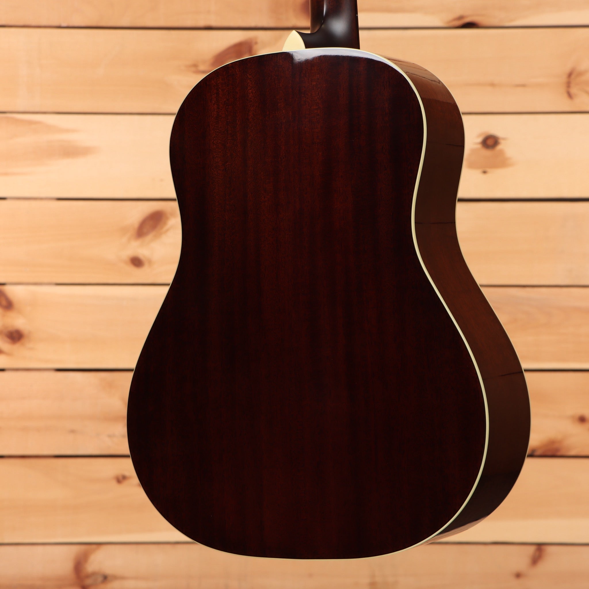 Bourgeois SDSTS dreadnought acoustic guitar sunburst finish with white binding detail