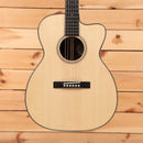 Bourgeois Touchstone Soloist OMC acoustic guitar natural finish with cutaway body