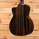Bourgeois Touchstone Soloist OM acoustic guitar natural finish with striped rosewood back and sides