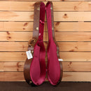 Pre-owned Gibson 1959 ES-355 semi-hollow electric guitar Ultra Light Aged Ebony with burgundy velvet case