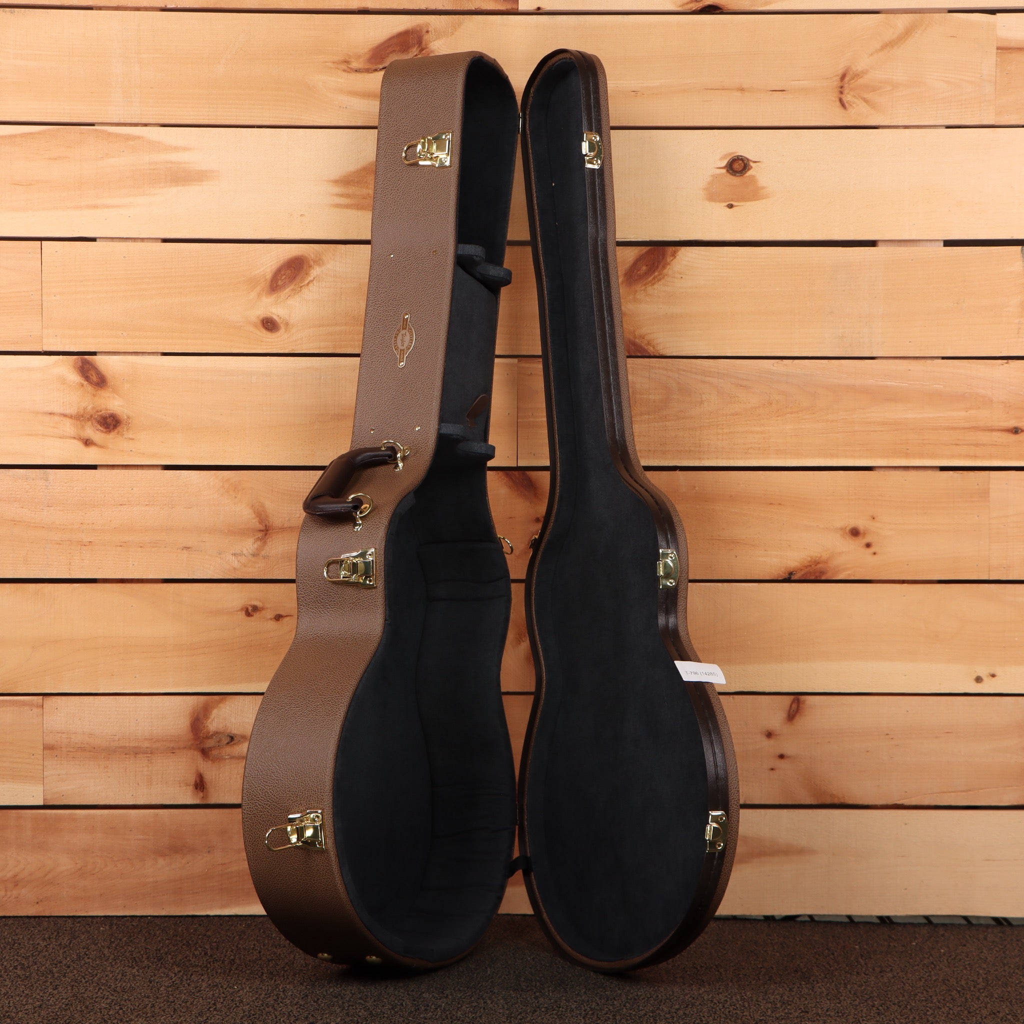 Taylor 714e Gold Label Grand Auditorium acoustic guitar natural finish with gold hardware