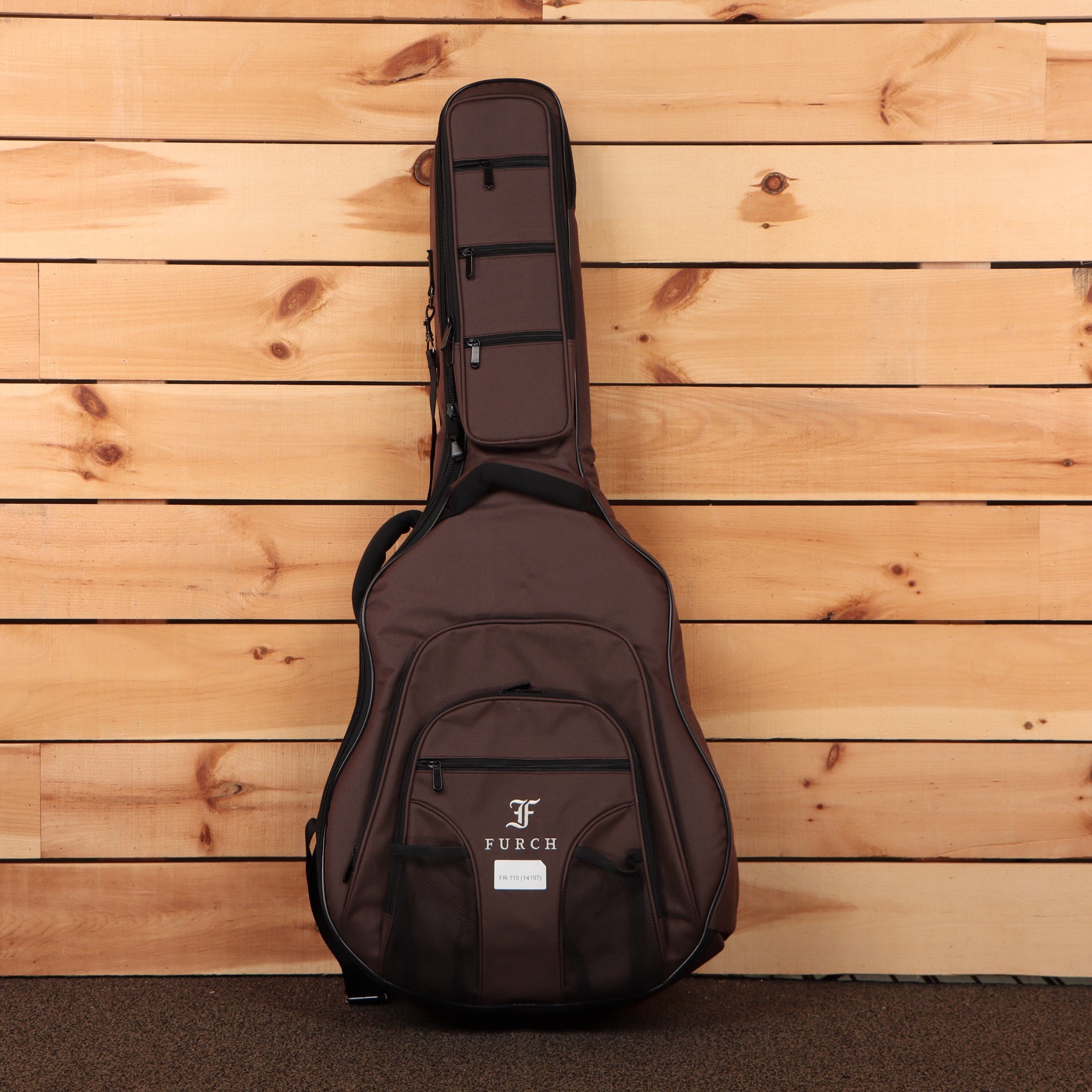 Furch Green GCTR-A classical acoustic guitar gig bag natural finish with padded protection