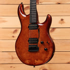 Pre-owned Ernie Ball Music Man Luke III BFR electric guitar Woody finish with dual humbucker pickups