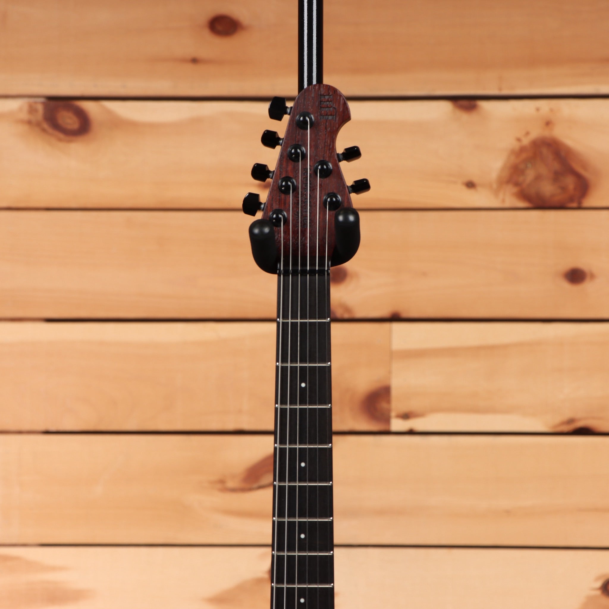 Pre-owned Ernie Ball Music Man Luke III BFR electric guitar Woody finish with rosewood fretboard