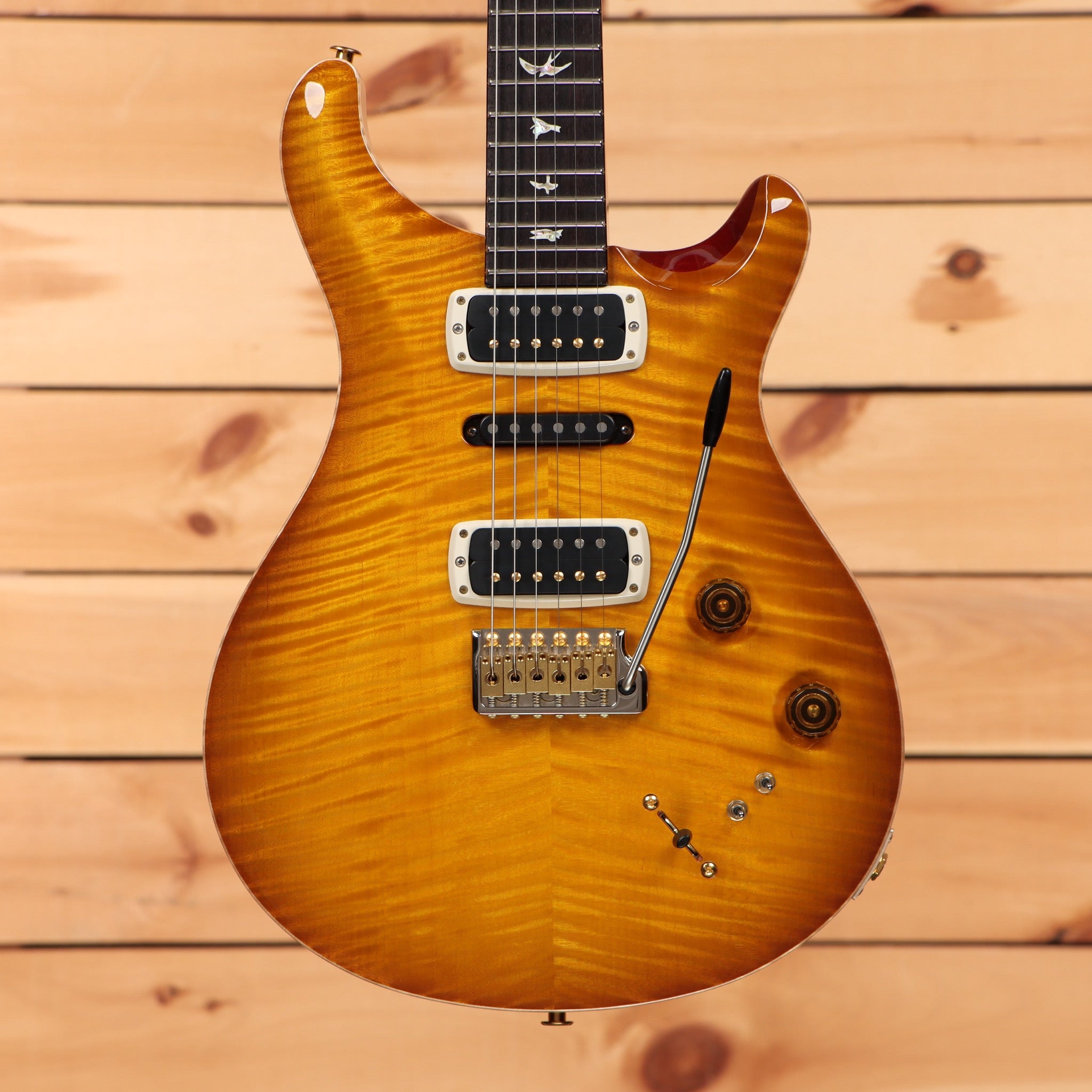 Pre-owned Paul Reed Smith Modern Eagle V 10 Top electric guitar McCarty Burst flamed maple top